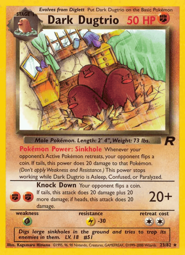 Dark Dugtrio