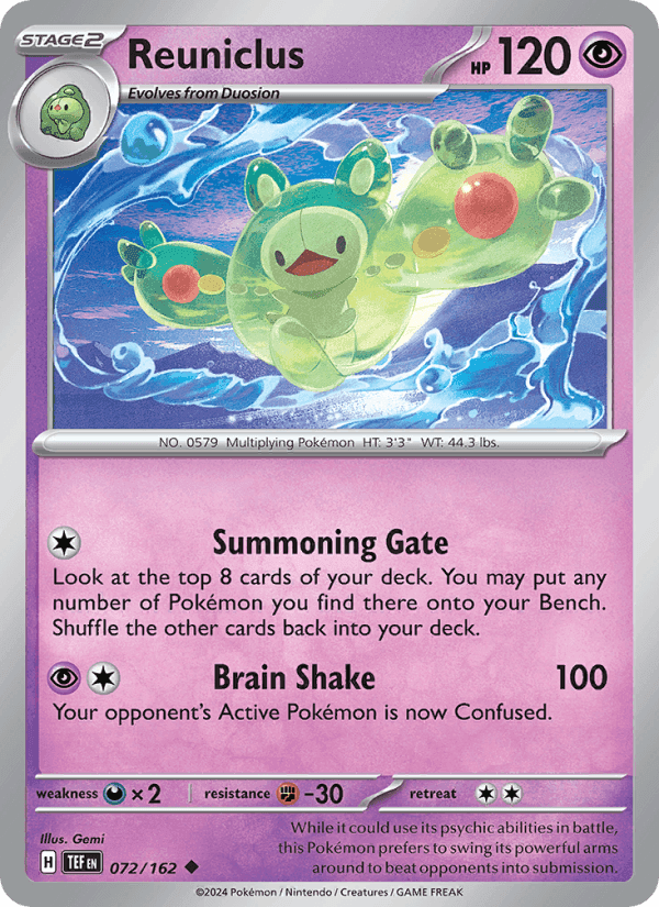 Reuniclus #072 Temporal Forces