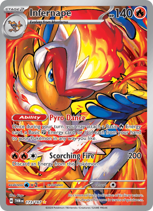 Infernape #173 Twilight Masquerade