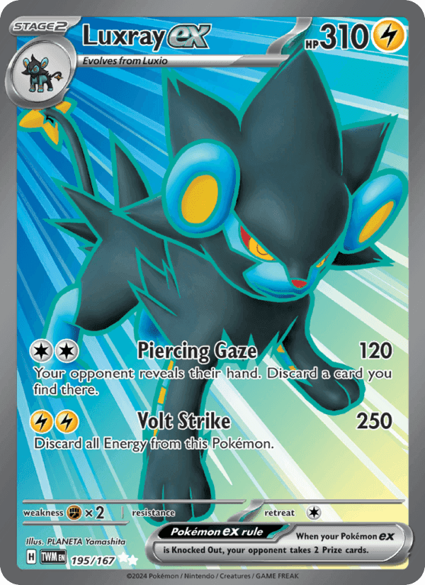Luxray ex #195 Twilight Masquerade