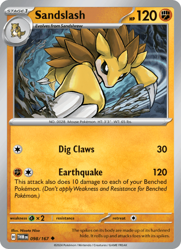Sandslash #098 Twilight Masquerade