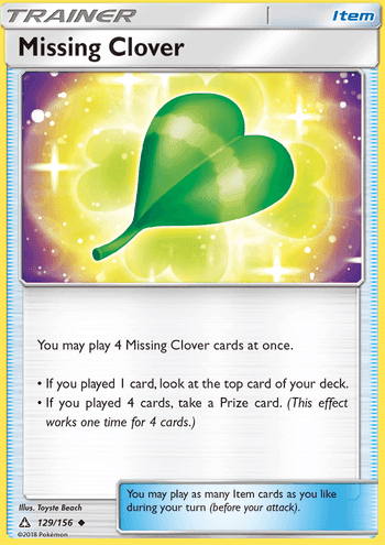 Missing Clover