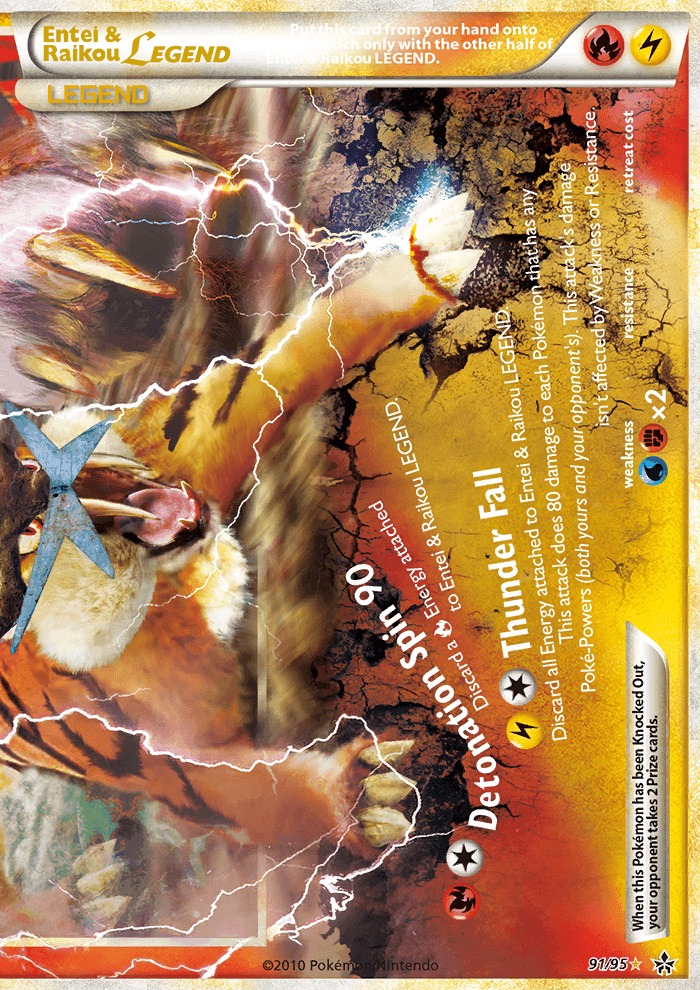 Entei & Raikou LEGEND