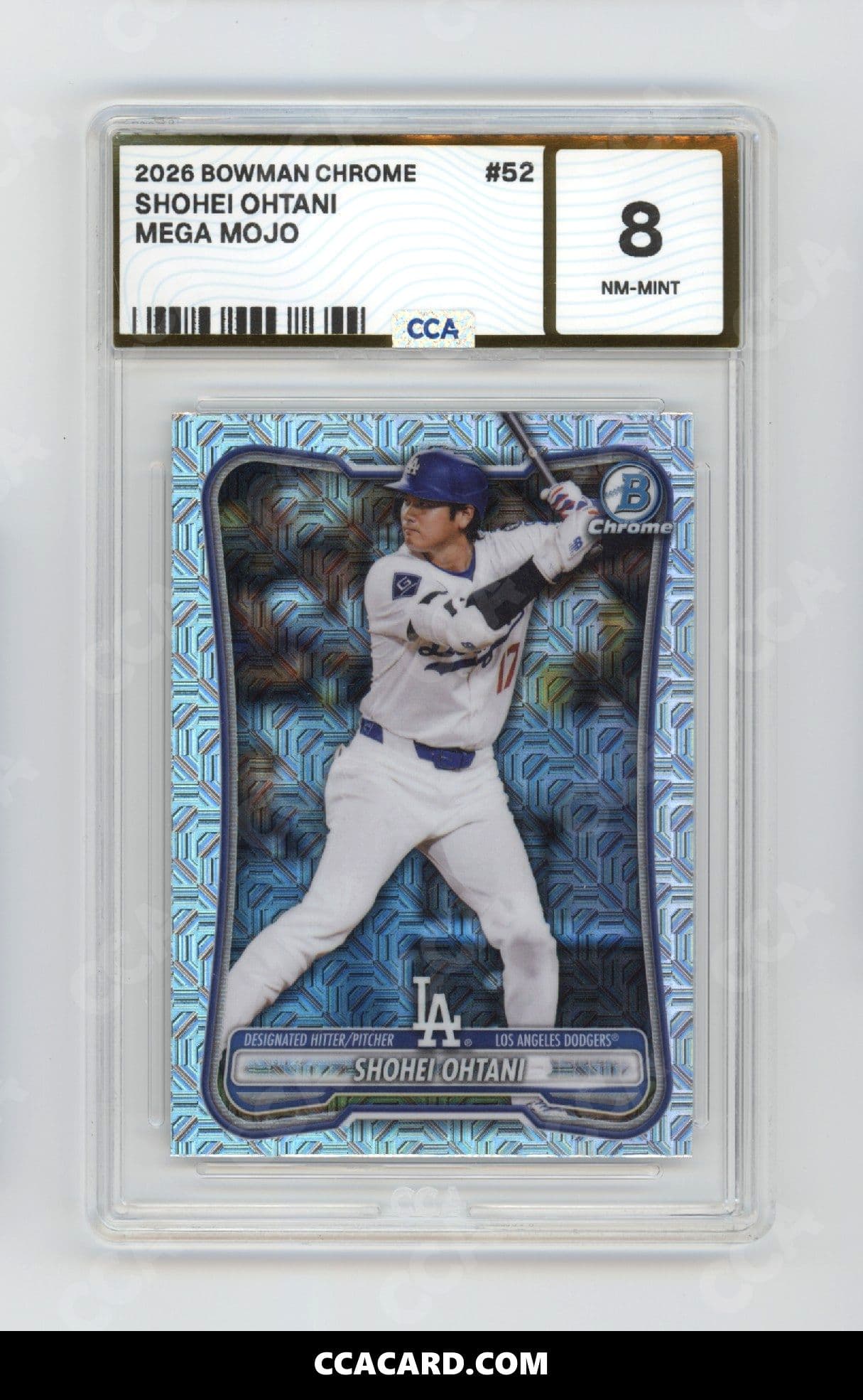 CCA graded Shohei Ohtani slab