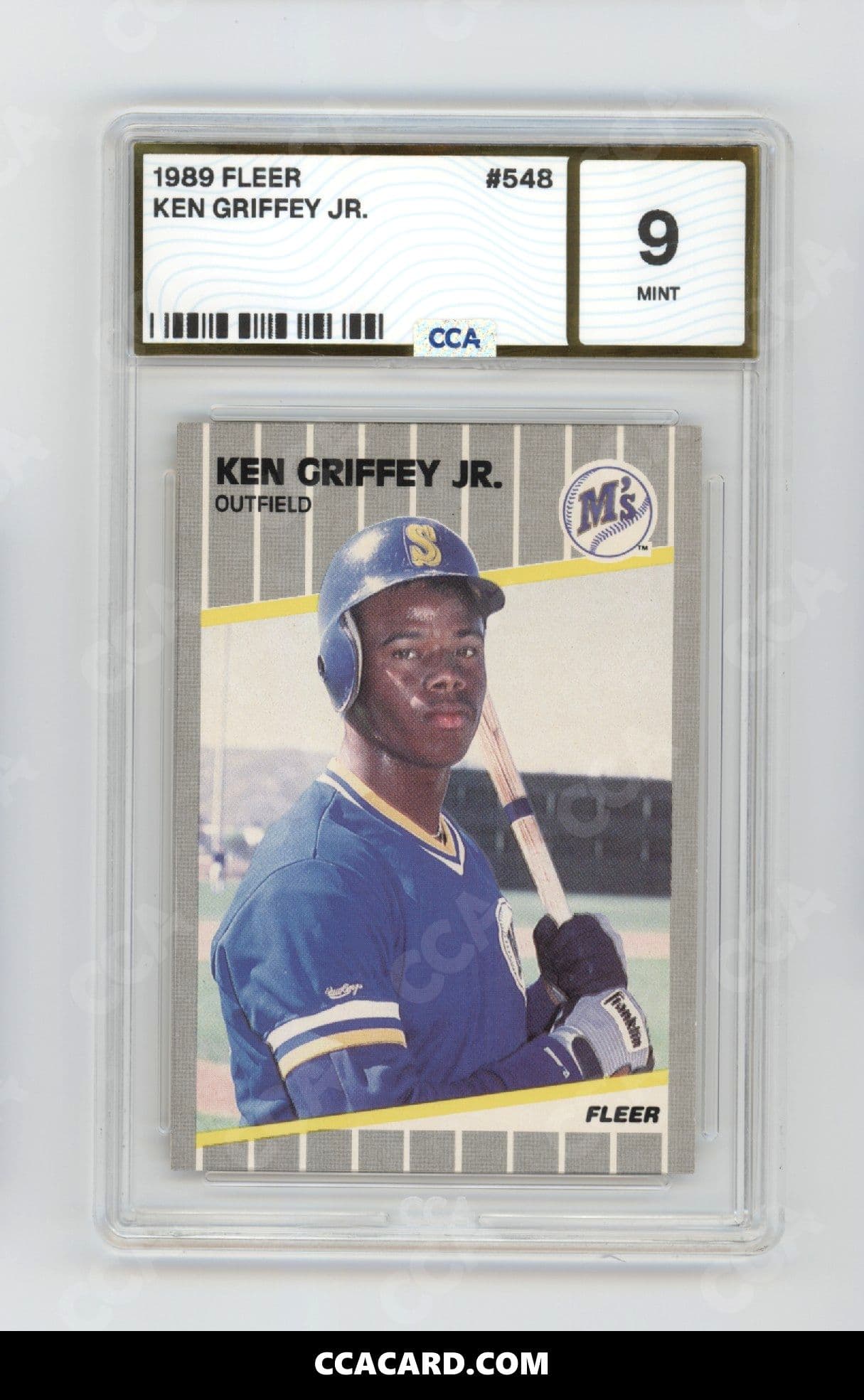 CCA graded Ken Griffey Jr. slab