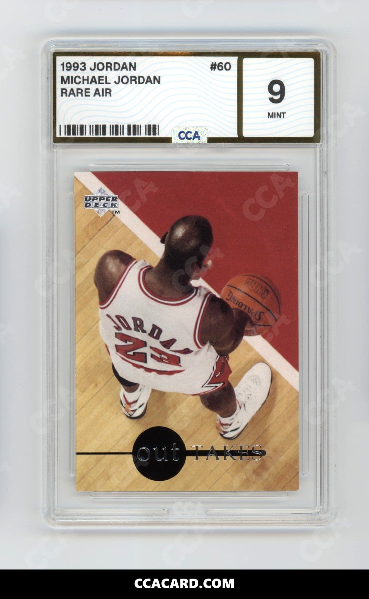 CCA graded Michael Jordan slab