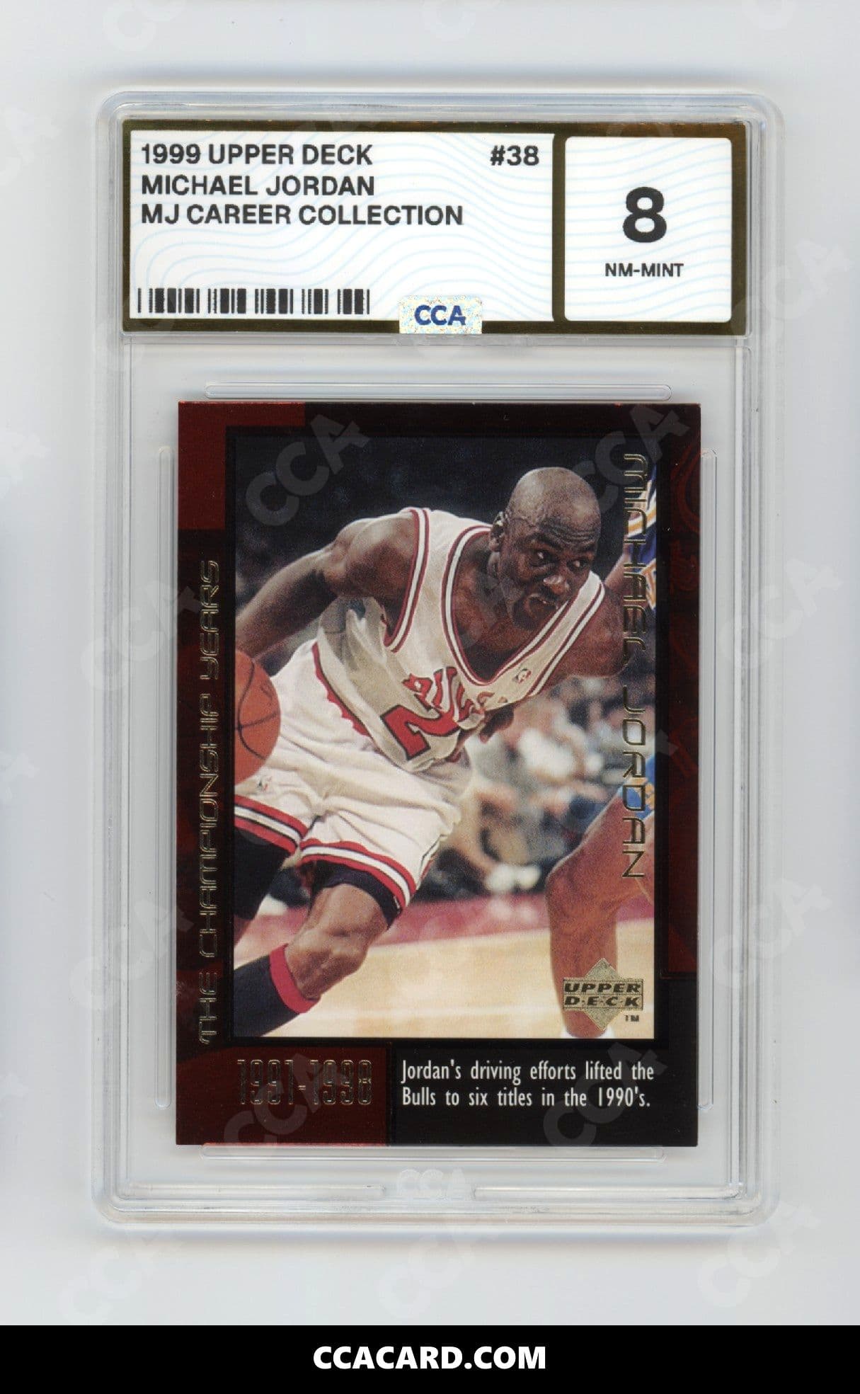 CCA graded Michael Jordan slab