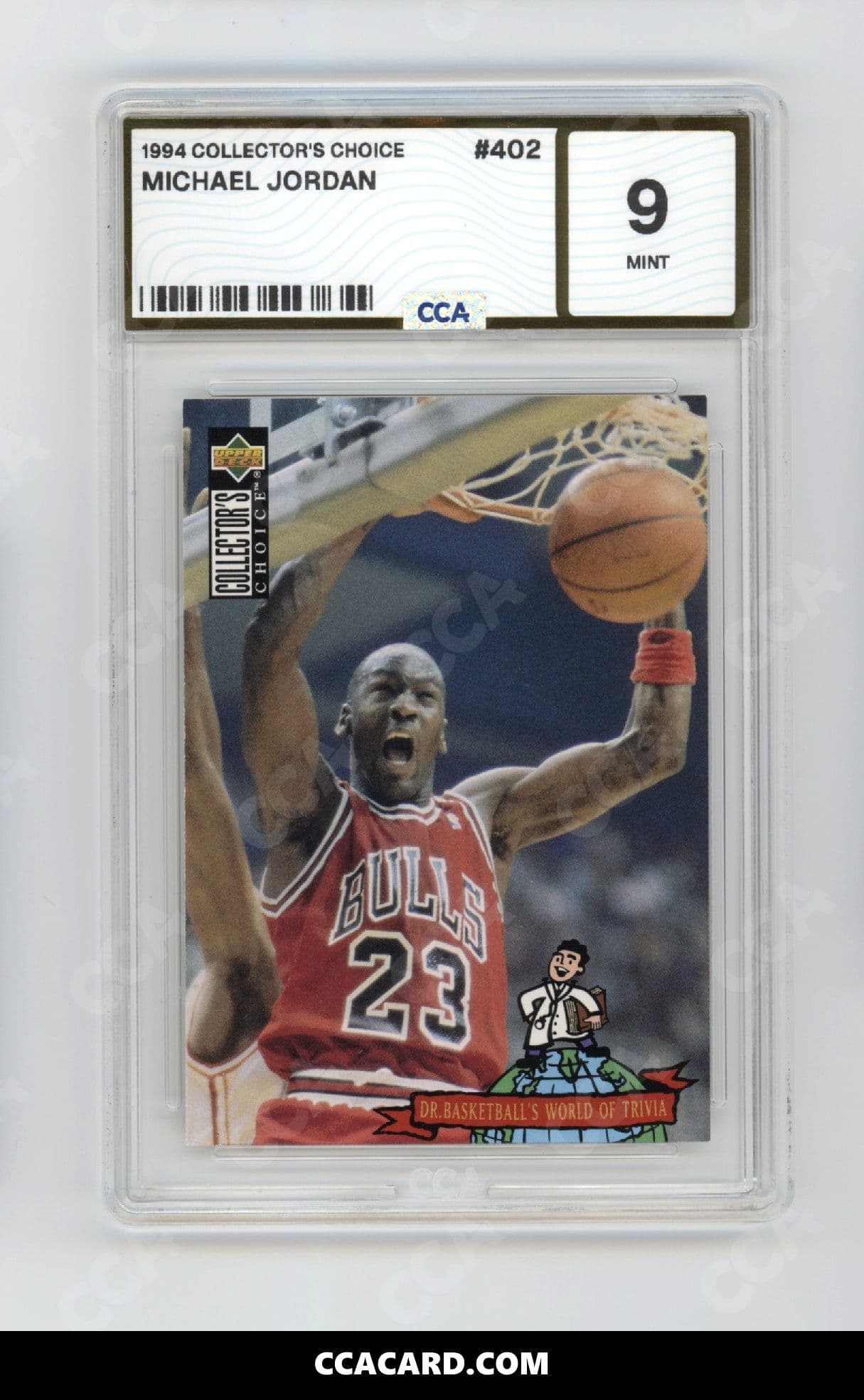 CCA graded Michael Jordan slab