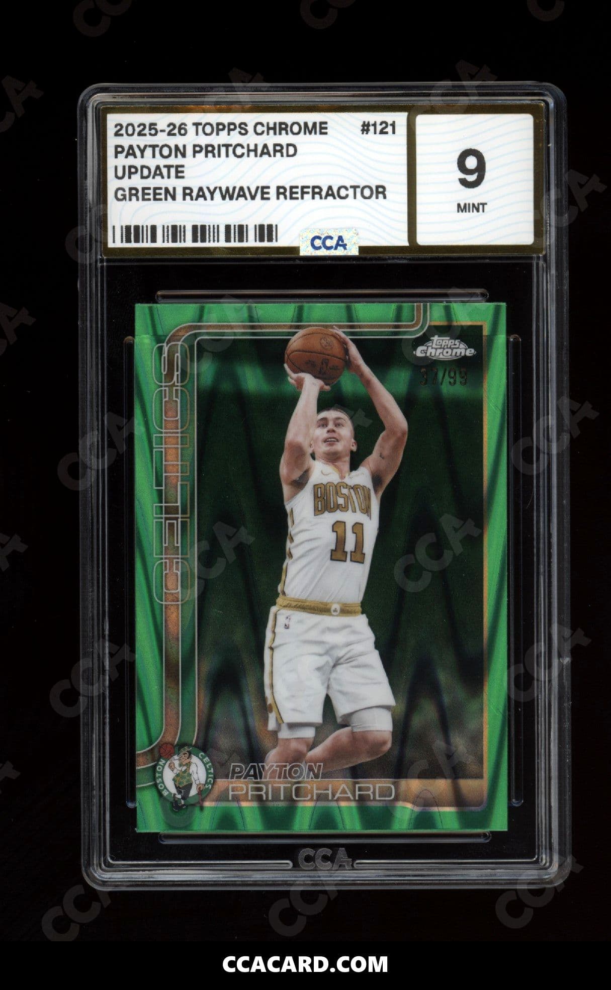 CCA graded Payton Pritchard slab