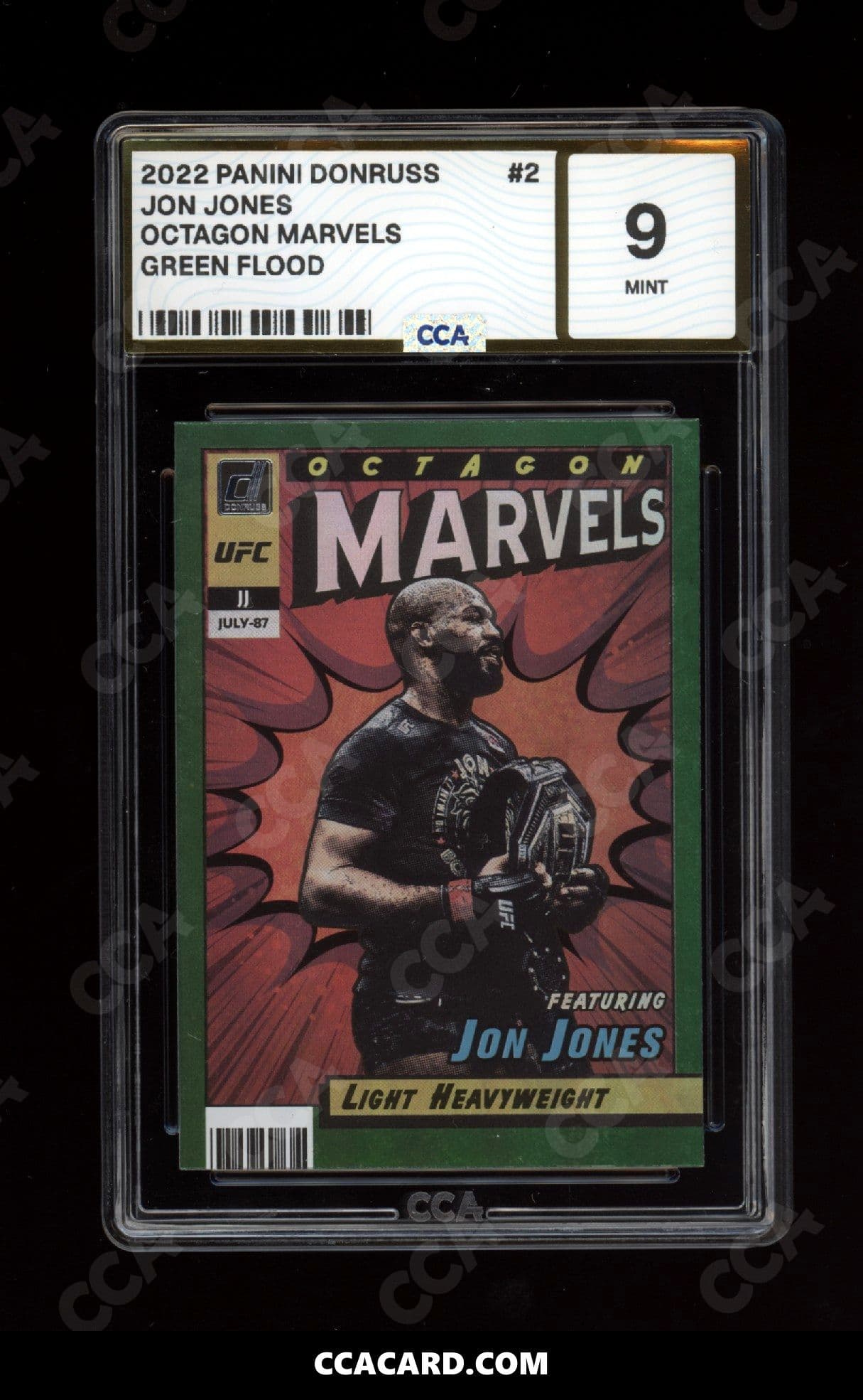 CCA graded Jon Jones slab