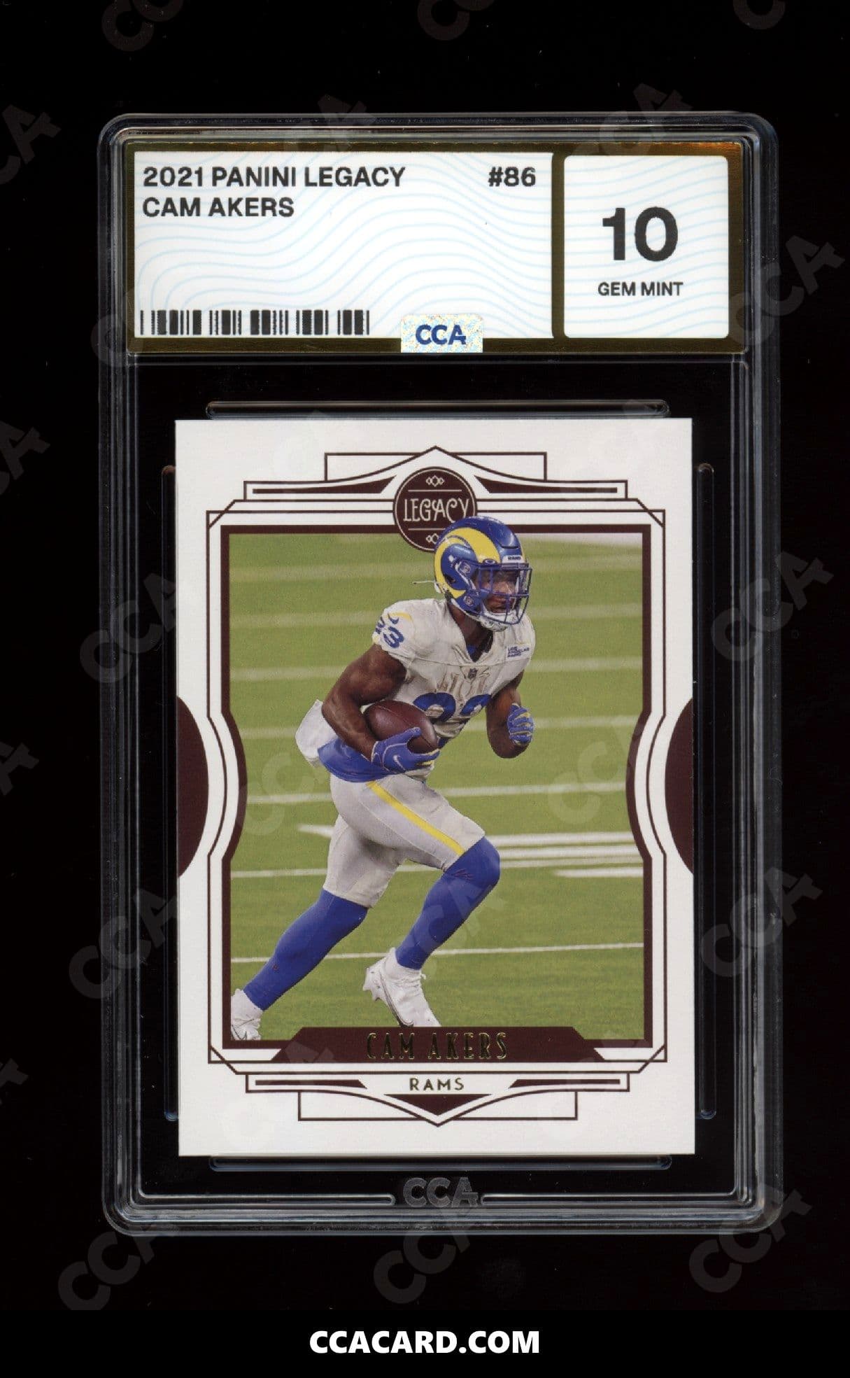 CCA graded Cam Akers slab