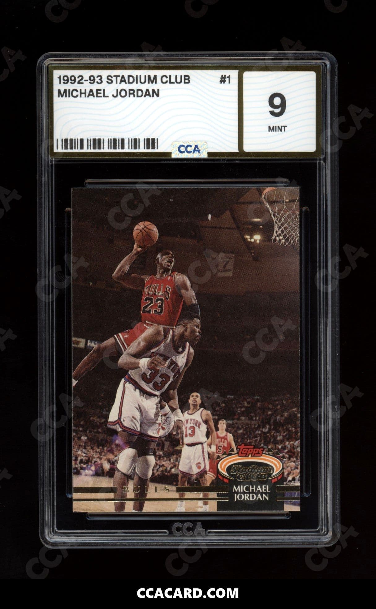 CCA graded Michael Jordan slab