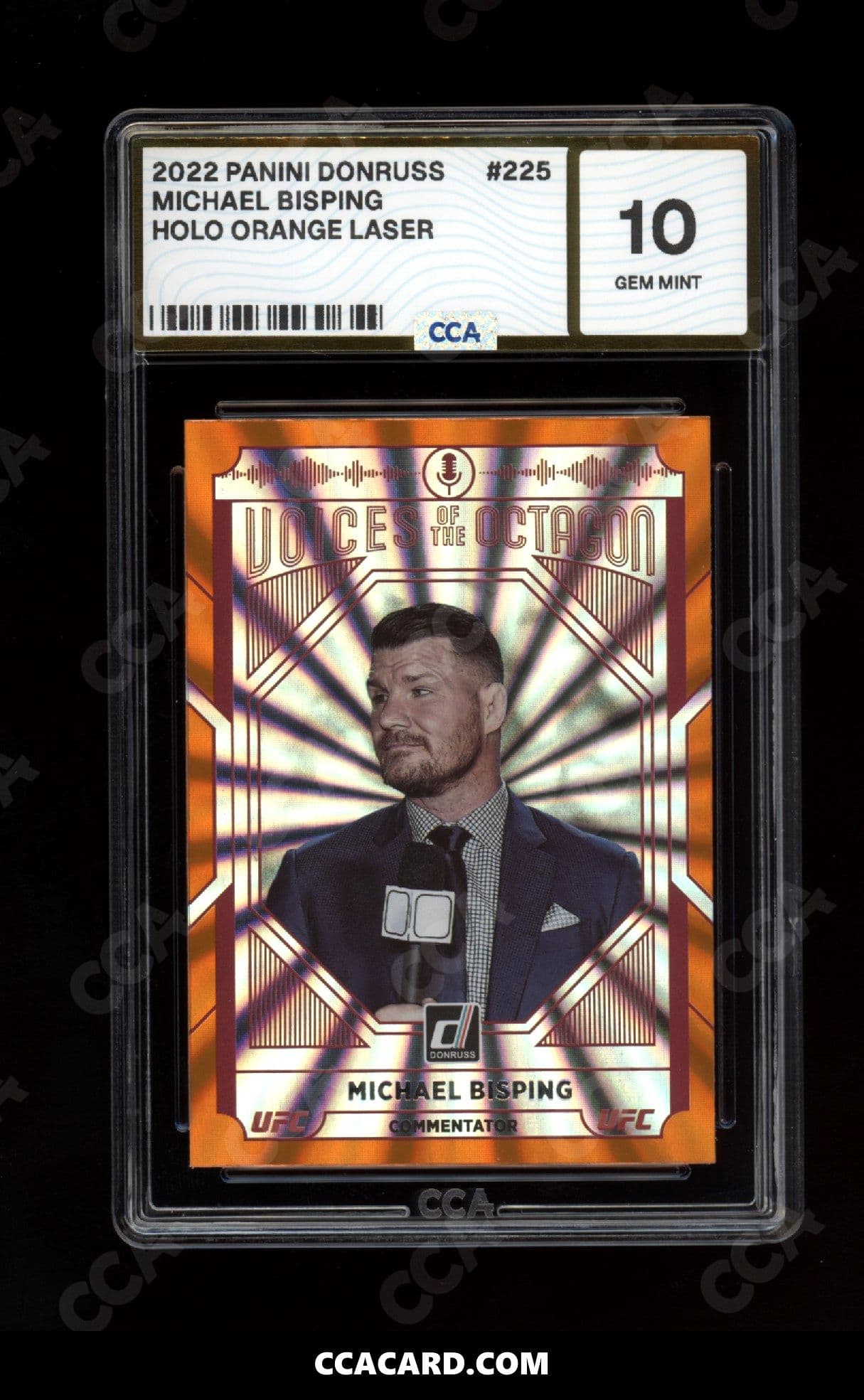 CCA graded Michael Bisping slab
