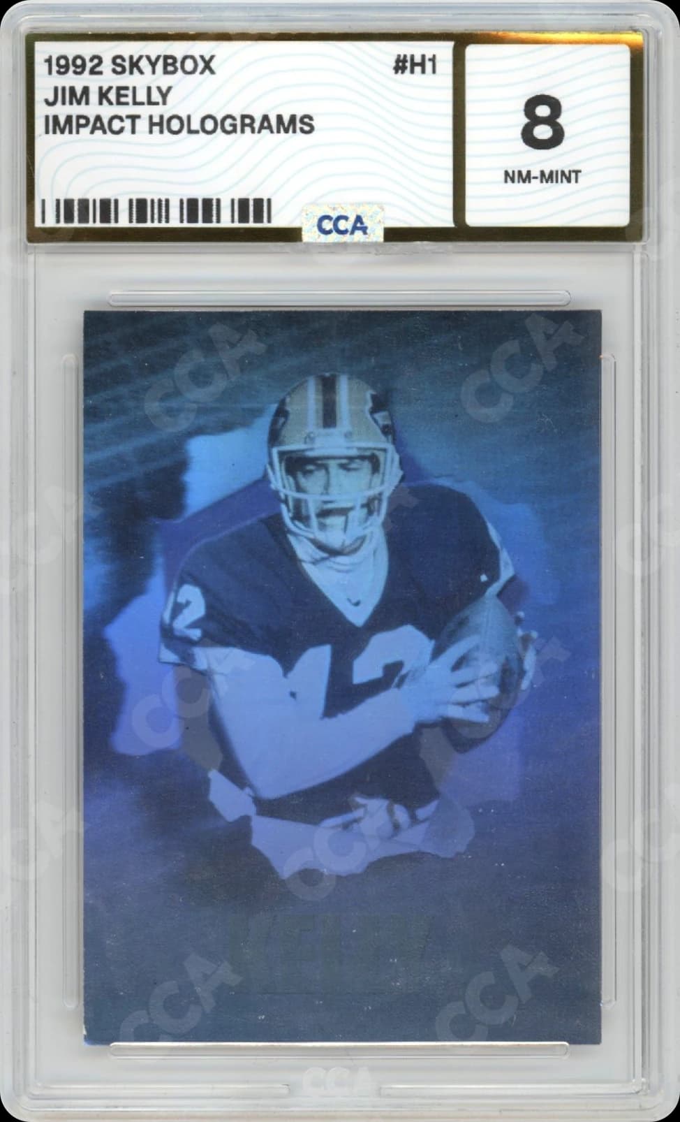 Jim Kelly CCA 8 slab, front