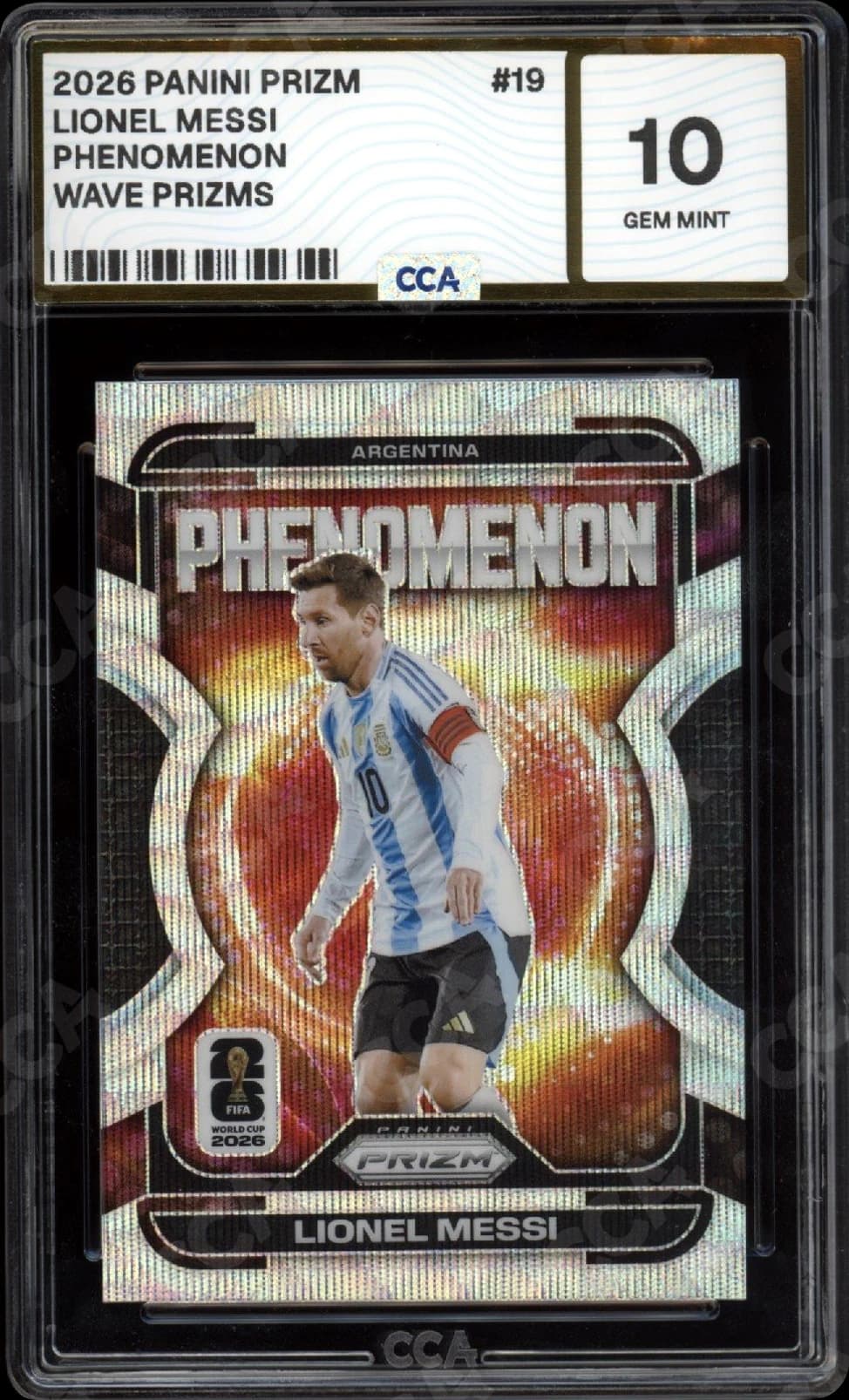 CCA 10 Gem Mint Lionel Messi