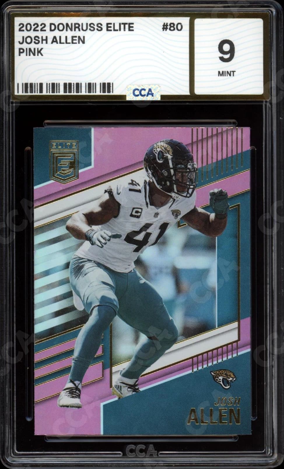 CCA graded Josh Allen, CCA 9, certification number 208