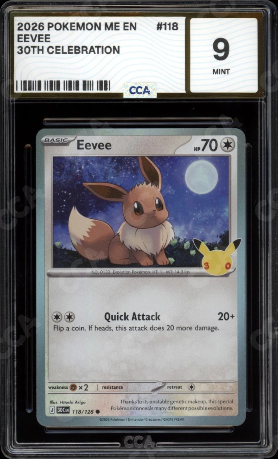 CCA graded Eevee slab