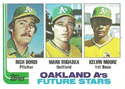 A's Future Stars (Rich Bordi / Mark Budaska / Kelvin Moore)