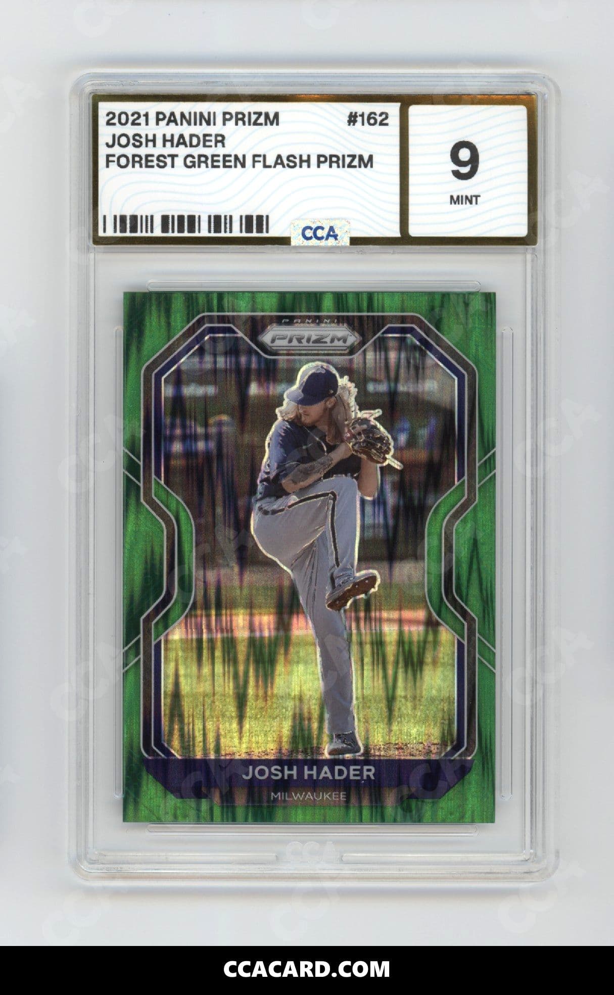 Josh Hader graded CCA 9, cert 48