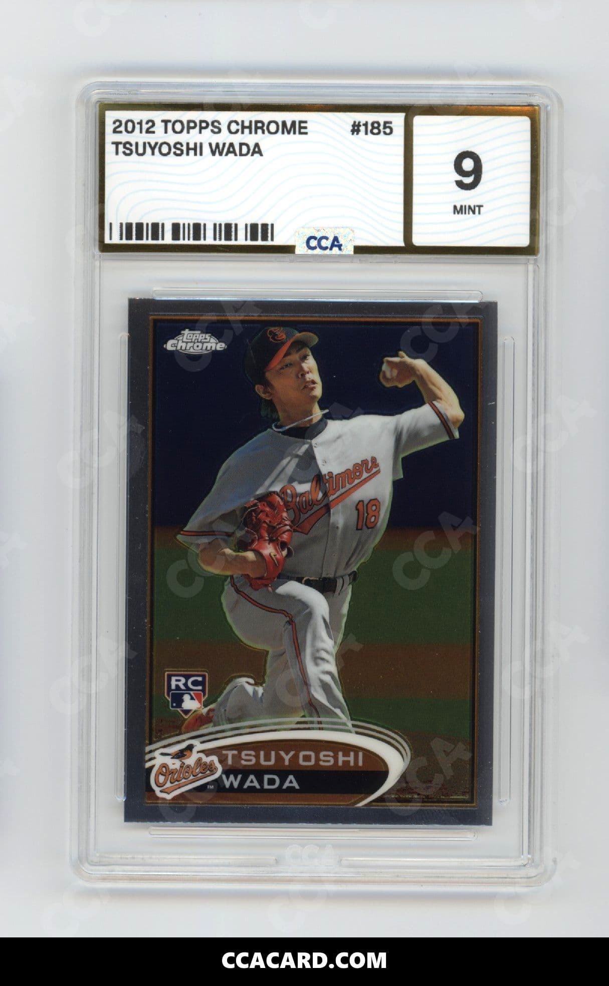 Tsuyoshi Wada graded CCA 9, cert 51