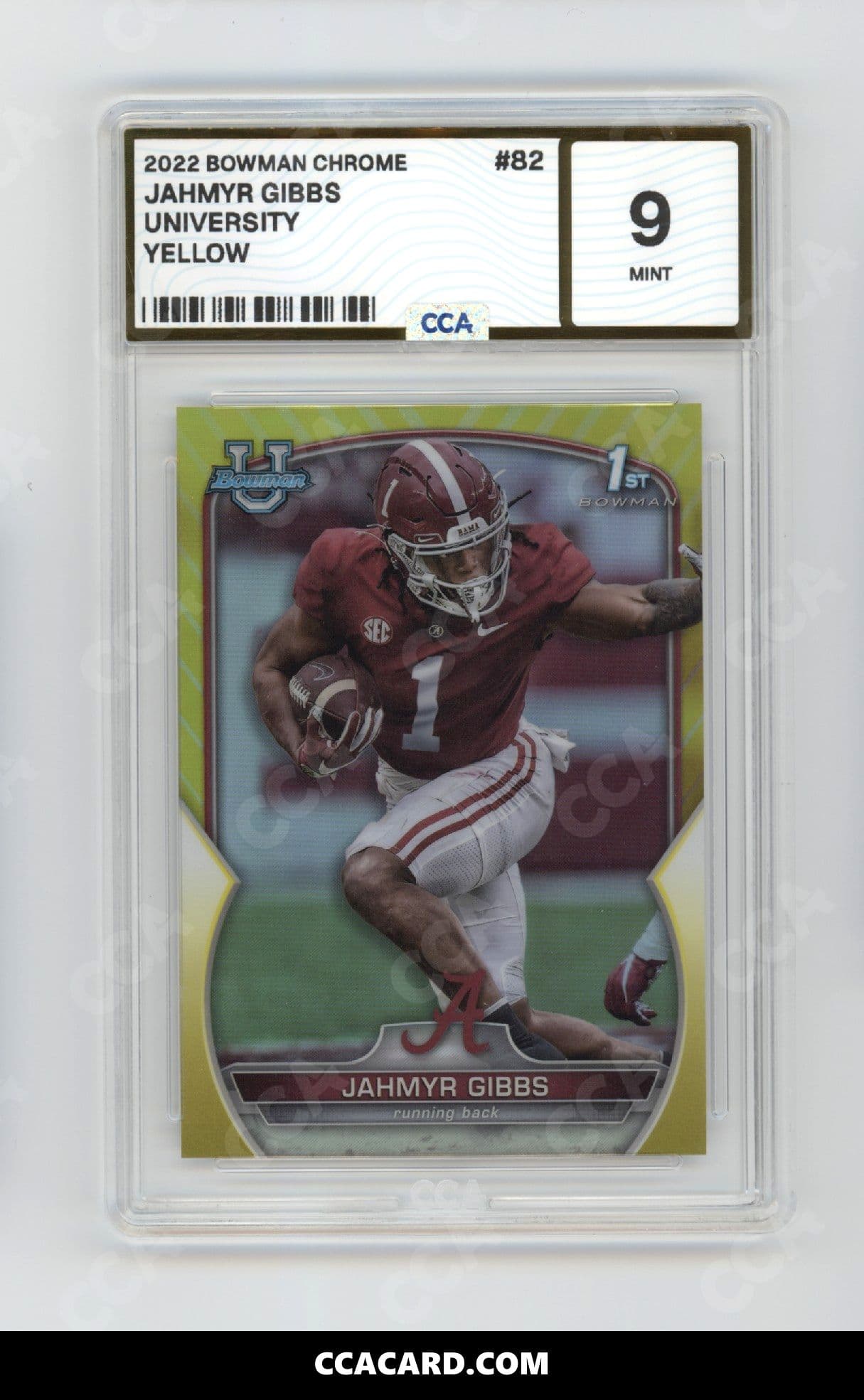 CCA graded Jahmyr Gibbs slab