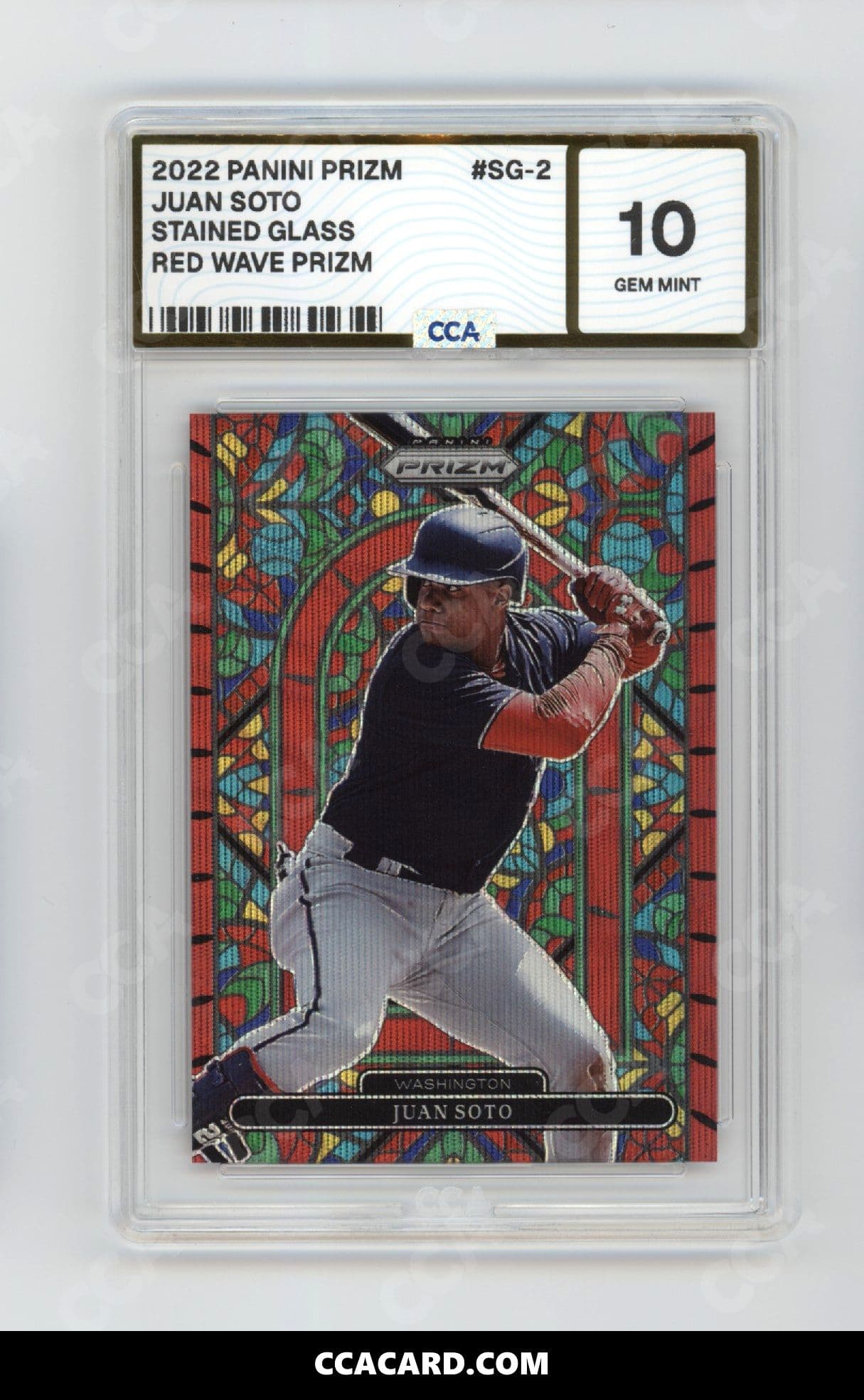 CCA graded Juan Soto slab