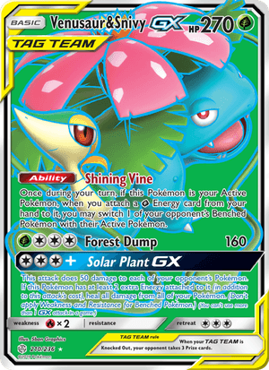 Venusaur & Snivy GX