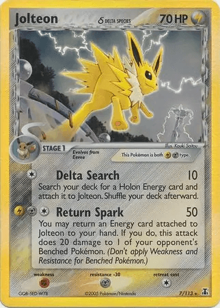 Jolteon δ