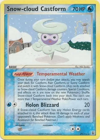 Snow-cloud Castform