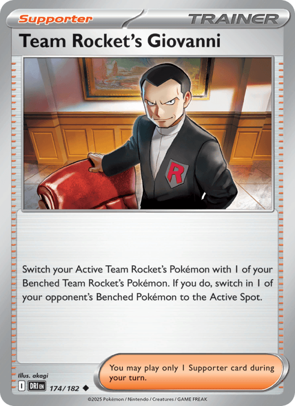 Team Rocket's Giovanni