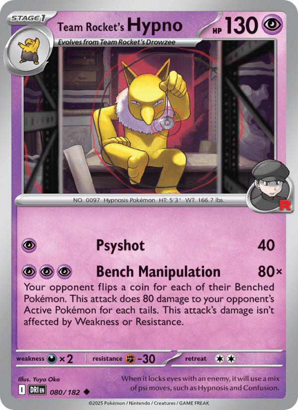 Team Rocket's Hypno