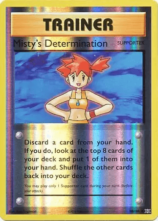 Misty's Determination