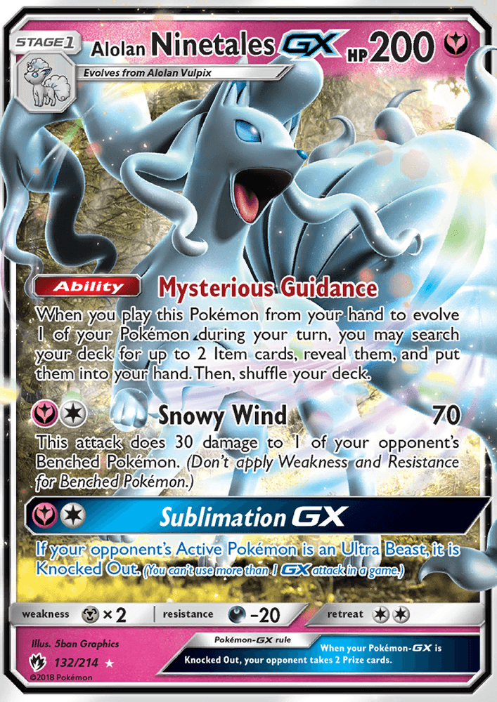 Alolan Ninetales GX
