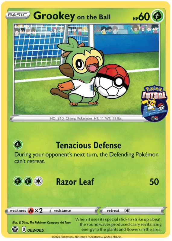Grookey on the Ball