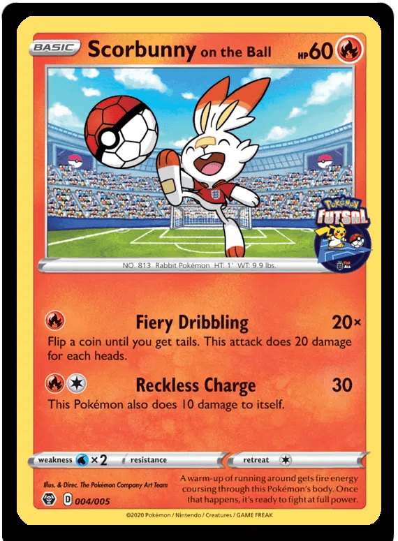 Scorbunny on the Ball