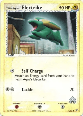 Team Aqua's Electrike