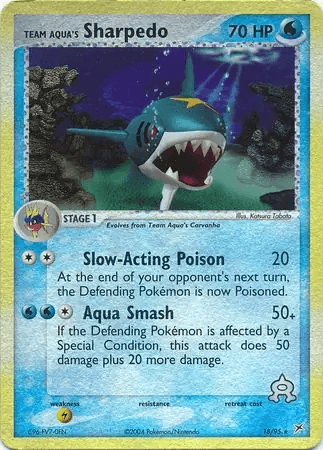 Team Aqua's Sharpedo