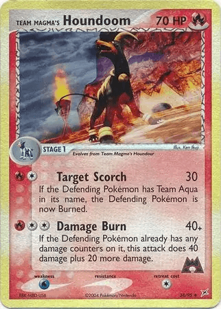 Team Magma's Houndoom