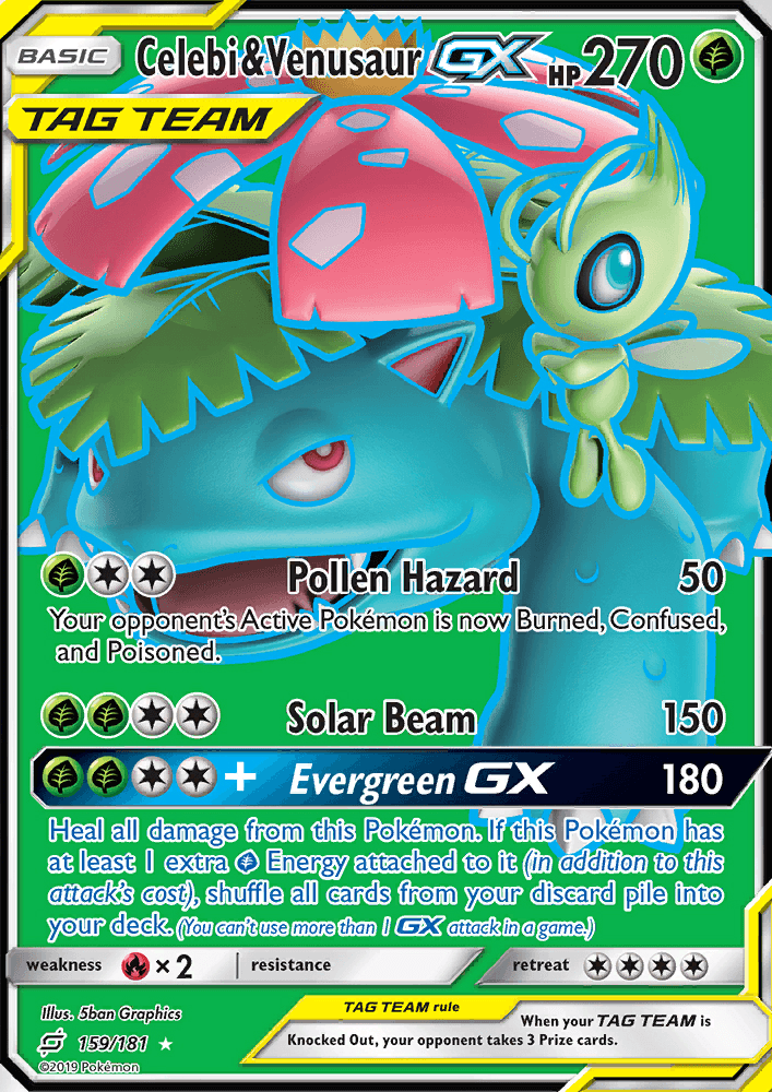 Celebi & Venusaur GX