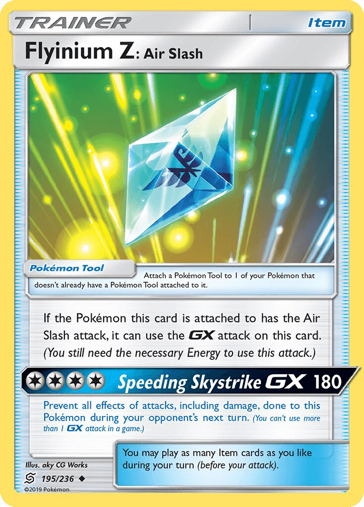 Flyinium Z: Air Slash