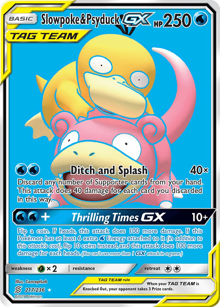 Slowpoke & Psyduck GX