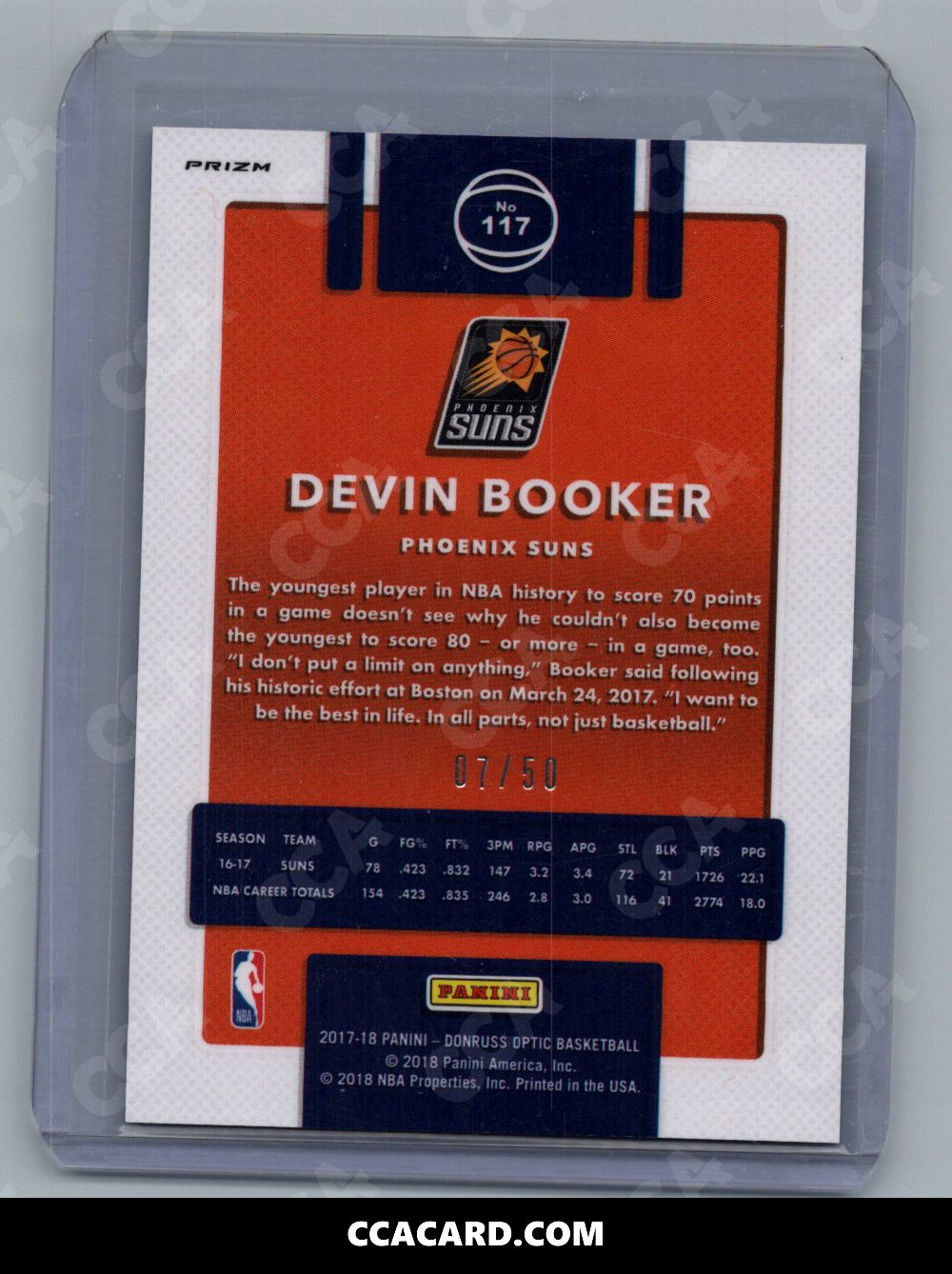 Back Intake Scan
